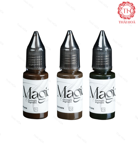 Mực Magic Brows Chính Hãng Master Hương Trà - Mực Phun Xăm Chân Mày Chất Lượng