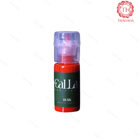Mực Phun Xăm Cao Cấp Calla Ink - Cam Đỏ - Lên Màu Đẹp, An Toàn Tuyệt Đối