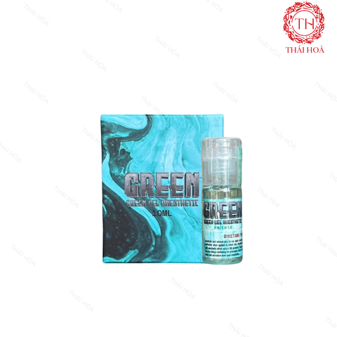 Tê Xanh Green Gel Chính Hãng - Tê Trợ Hiệu Quả Trong Phun Xăm Thẩm Mỹ (Chai 15ml)