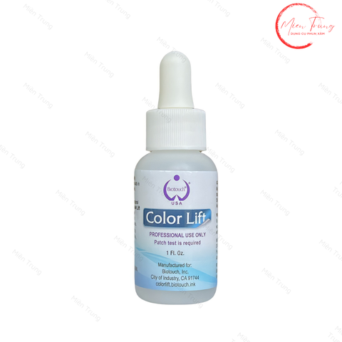 Dung Dịch Hút Màu Mực Cũ Color Lift Biotouch - Giải Pháp Xóa Sửa Phun Xăm Hiệu Quả