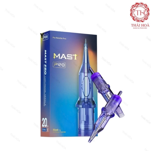 Kim Pen Mast Chính Hãng Hộp Màu Tím - Kim Phun Xăm Cho Máy Pen Siêu Bén