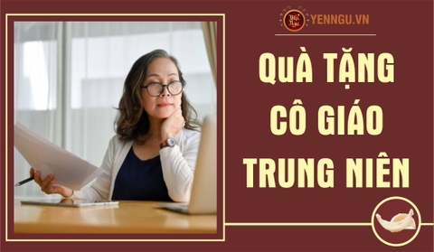 Quà tặng cô giáo trung niên