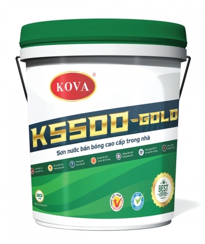 Sơn nước bán bóng cao cấp trong nhà - K5500