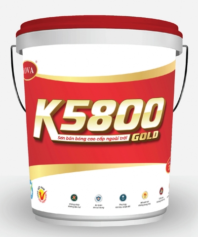 Sơn bán bóng cao cấp ngoài trời K5800