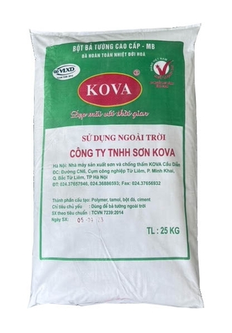 Bột bả tường cao cấp ngoài trời MB-N - 25kg
