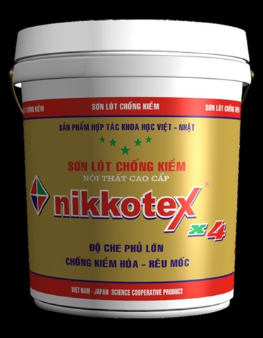 SƠN LÓT CHỐNG KIỀM NỘI THẤT CAO CẤP X4