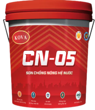 Sơn Kova CN-05 - Sơn chống nóng hệ nước