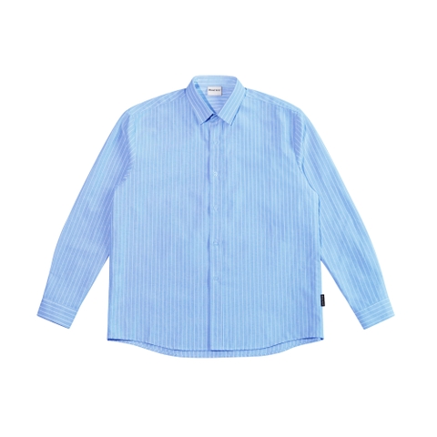Áo sơ mi Oxford PREMIUM kẻ sọc tay dài chất dày dặn unisex