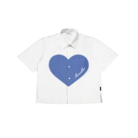 Áo sơ mi Heart White