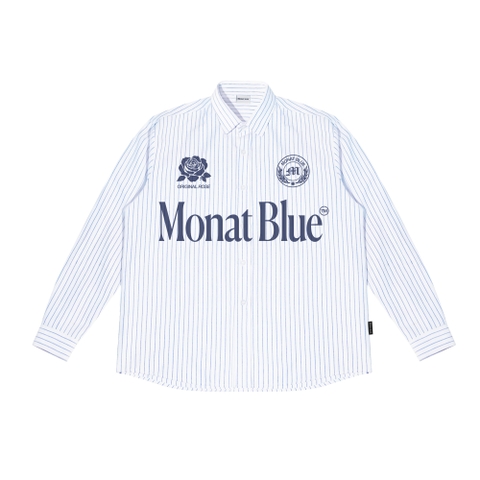 Áo sơ mi Oxford Blue Rose