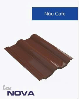 Ngói Casa NOVA màu cà phê mã 009