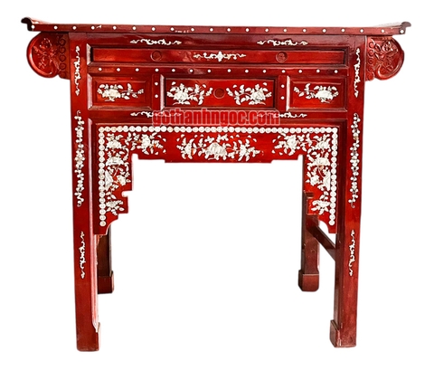 Bàn thờ căm xe cẩn 126x116x60