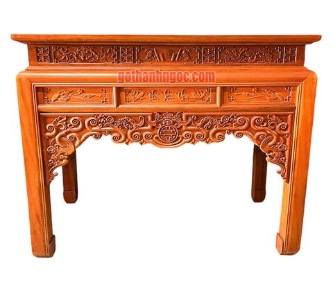 Bàn thờ gia tiên gỗ mít 176x116x90