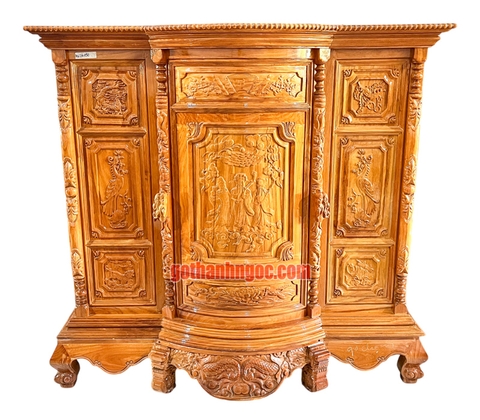 Tủ thờ bụng phệ Phúc Lộc Thọ