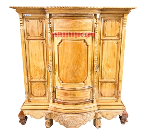 Tủ thờ bụng phệ 160x156 gỗ bên