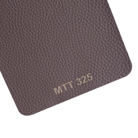 Giả da MTT 325 nâu đậm