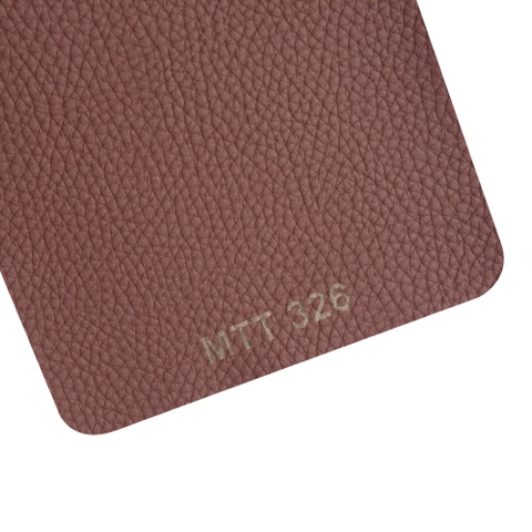 Giả da MTT 326 nâu đỏ