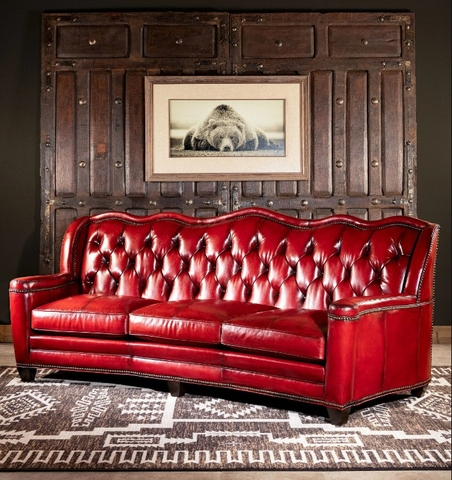 Ghế sofa hiện đại mã BHM màu đỏ