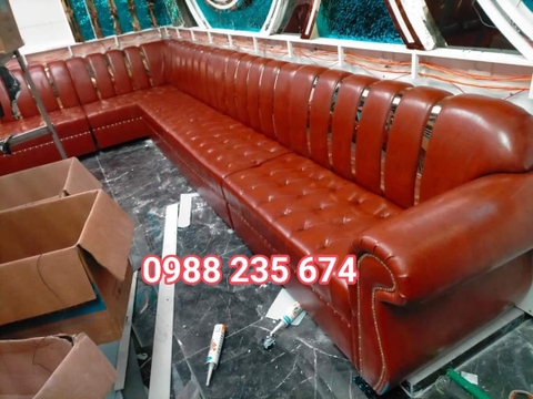 Giả da bóng mờ hai màu BHM-113 nâu đỏ