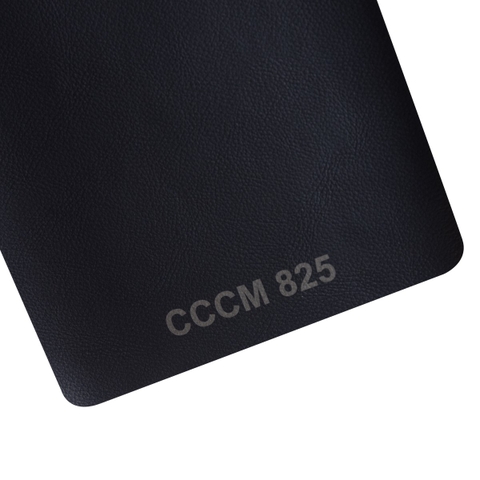 Giả da vân mịn chống cháy chống mực CCCM 825 đen