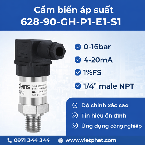Cảm biến áp suất 628-90-GH-P1-E1-