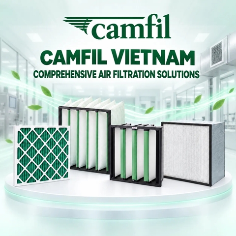 Camfil HEPA Filters Vietnam | H13, H14, Absolute & Megalam Filters | VIETPHAT