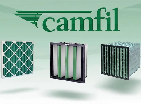 Camfil Deep Pleat Filter – Bộ Lọc Xếp Nếp Sâu Hiệu Suất Cao Cho HVAC, AHU & Phòng Sạch