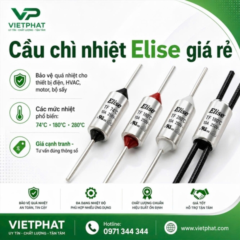 Cầu chì nhiệt Elise giá rẻ