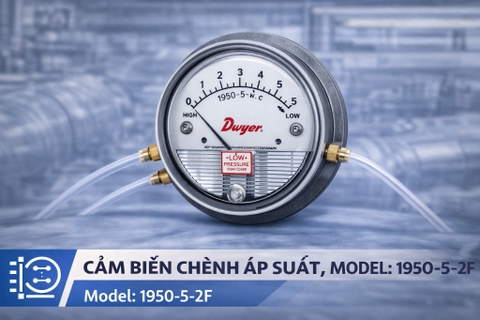 Cảm biến chênh áp suất 1950-5-2F