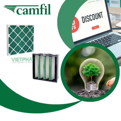 Lọc Camfil giá tốt và tiết kiệm năng lượng