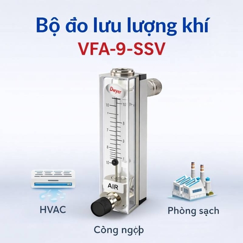 ộ đo lưu lượng khí VFA-9-SSV