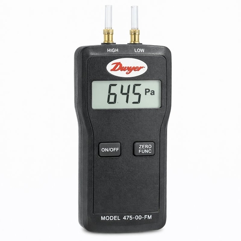 Bộ Đo Chênh Áp Cầm Tay Dwyer Model 475-00-FM