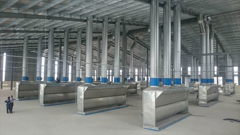 Hệ thống hút bụi nhà xưởng sơn