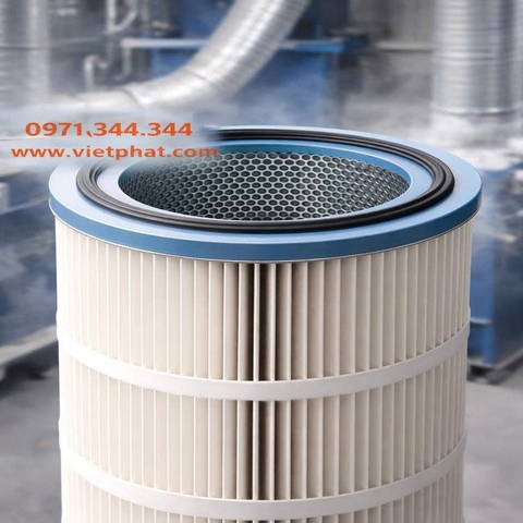 Nhà máy sản xuất lọc cartridge chịu bụi nặng
