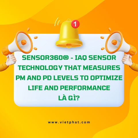 Sensor360® - IAQ sensor technology that measures PM and PD  levels to optimize life and performance là gì?