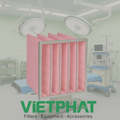 Phin lọc túi cho khu vô trùng bệnh viện