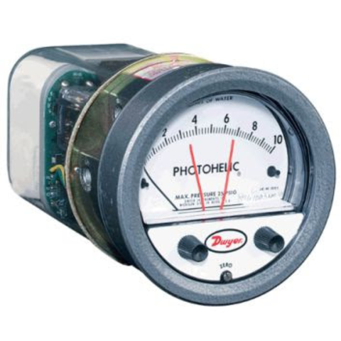 Đồng hồ Photohelic Dwyer Vận Hành Đơn Giản