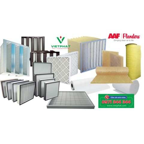 Tấm lọc AAF cho hệ thống HVAC