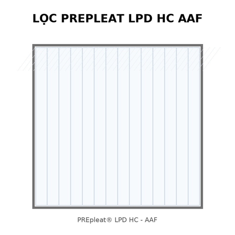 Hướng dẫn lựa chọn Lọc PREpleat LPD HC AAF cho AHU – HVAC tòa nhà & nhà máy