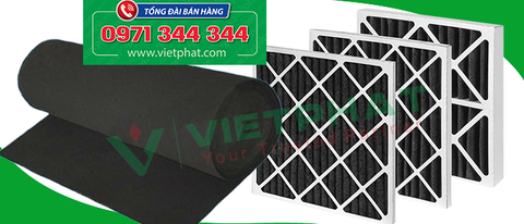 Bộ lọc khí thải carbon khung nhôm