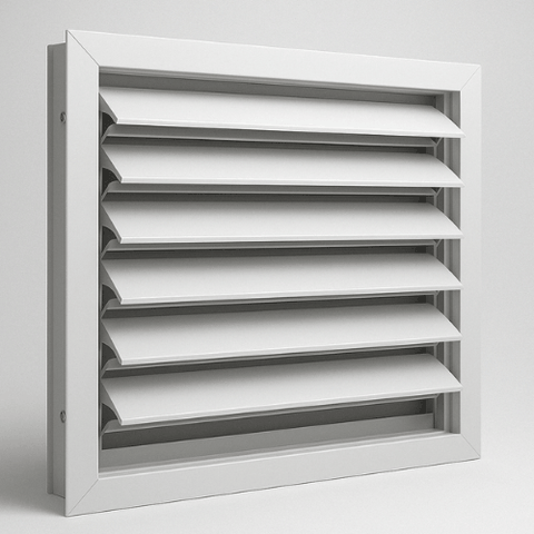 Cửa gió 2 lớp cánh