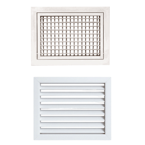 So sánh miệng gió một lớp cánh và hai lớp cánh