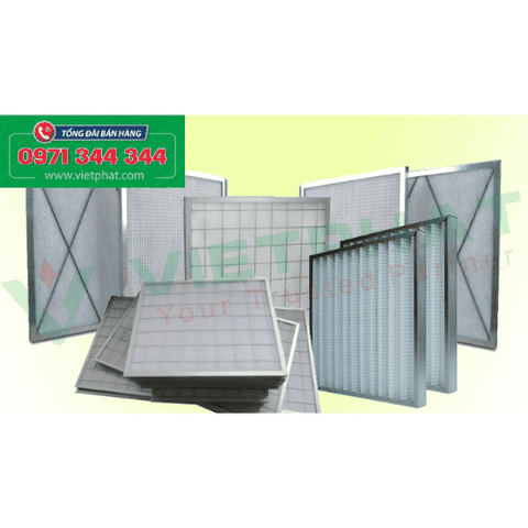 Tấm lọc khí khung nhôm dùng trong AHU