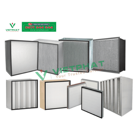 AAF có những bộ lọc khí nào dành cho AHU công nghiệp?