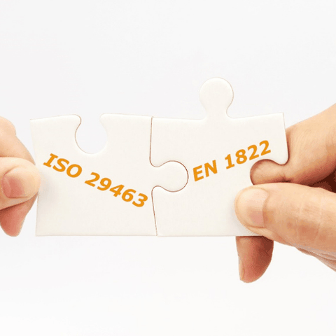 Lọc khí AAF có chứng chỉ EN1822, ISO 29463 không?