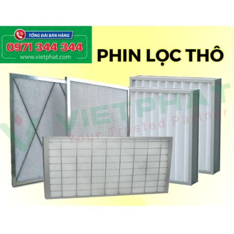 Phin lọc nhôm phòng sạch