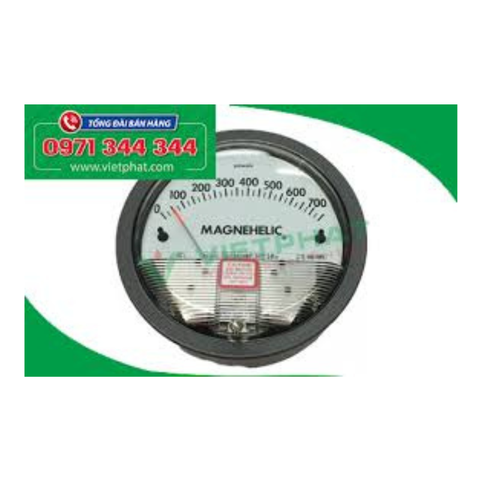 Đồng hồ chênh áp Magnehelic kiểm soát áp suất trong hệ thống xử lý bụi
