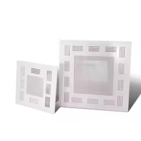 HEPA Box kèm miệng gió soi lỗ dùng cho hệ thống lọc khí công nghiệp
