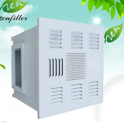 HEPA Box kèm miệng gió soi lỗ cho nhà máy sản xuất thực phẩm