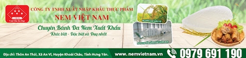 CÔNG TY TNHH XUẤT NHẬP KHẨU THỰC PHẨM NEM VIỆT NAM
